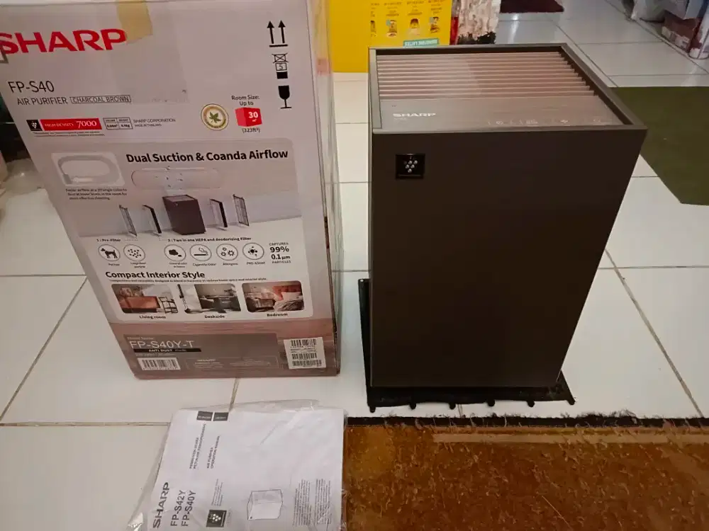 Sharp Air Purifier FP-S40YT Mulus