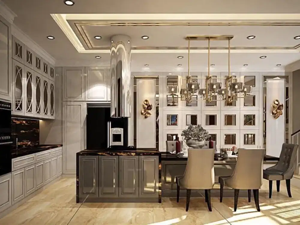 SEWA RUmah Bagus golf island PIK full furnish MEWAH JARANG ADA