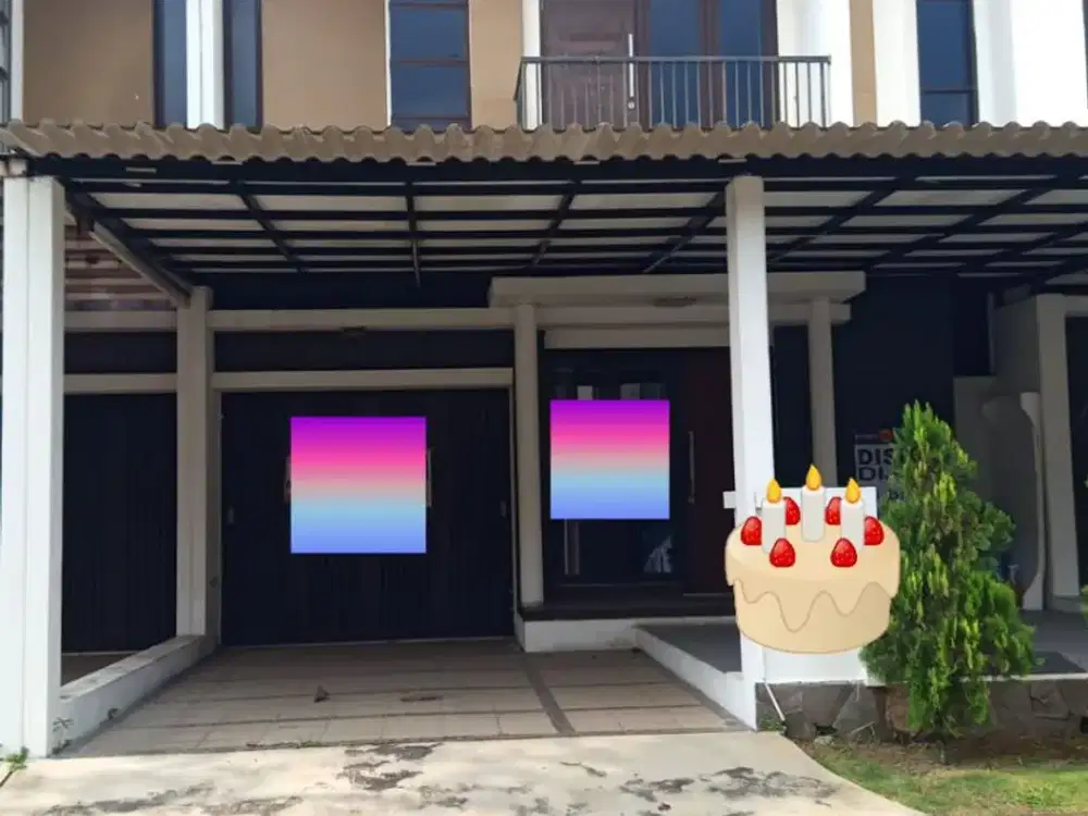 DIJUAL RUMAH DI CLUSTER ASERA HARAPAN INDAH BEKASI