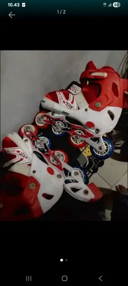 Sepatu roda ank cwe cwo 7-10 thun