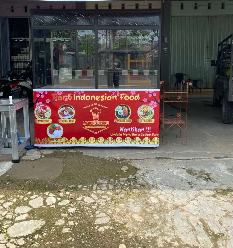 Jual rombong bisa untuk gorengan