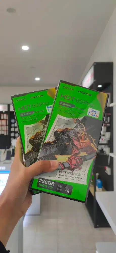 PROMO INFINIX HOT 60 PRO RAM 8/256 NEW SEGEL