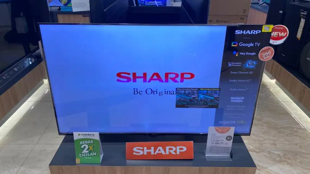 SHARP GOOGLE TV QLED