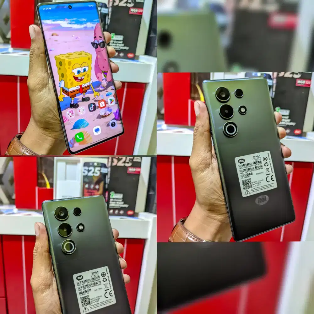 Infinix Itel S25 Ultra Nfc Ram 8/128
Lengkap Fulset Fisik 95%
