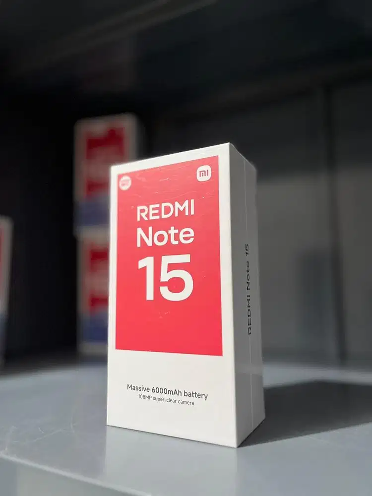 NEW REDMI NOTE 15 SERIES GARANSI RESMI XIAOMI INDONESIA!!