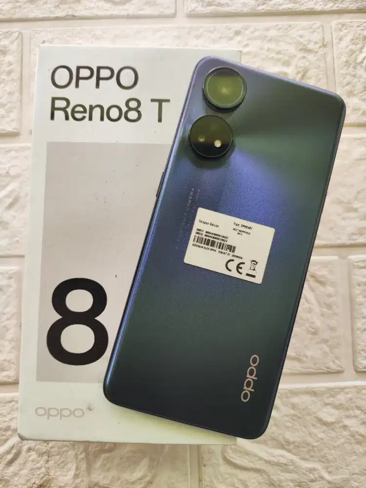 OPPI RENO 8T RAM 8/256GB FULSET ORI