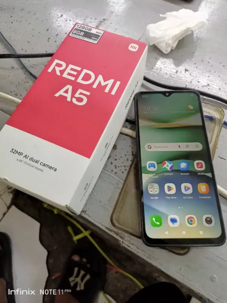 Redmi a5 ram 4/128gb hp aja batangan