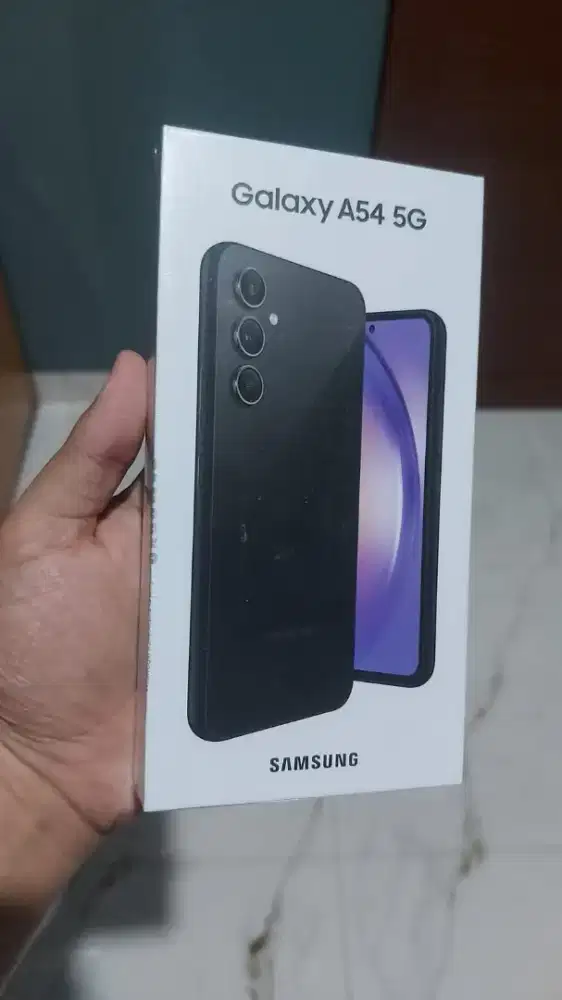 samsung a54 8/128 lengkap dengan box
