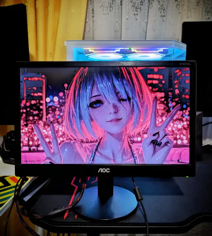 termurah pc part monitor aoc