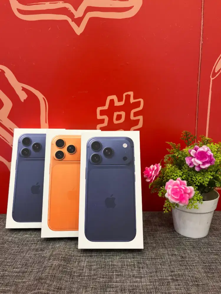 New Iphone 17 Pro, Garansi Resmi iBox kredit syarat KTP asli aja