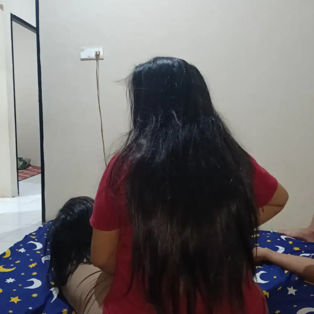 rambut sambung masih d kepala