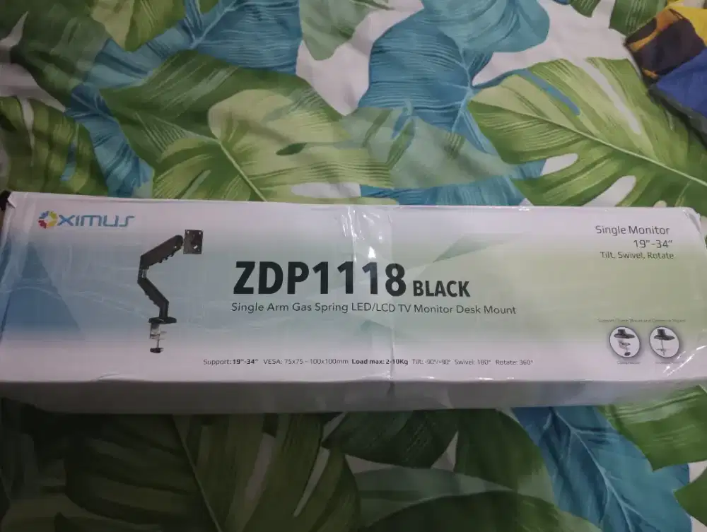 Bracket monitor oximus ZDP1118 black