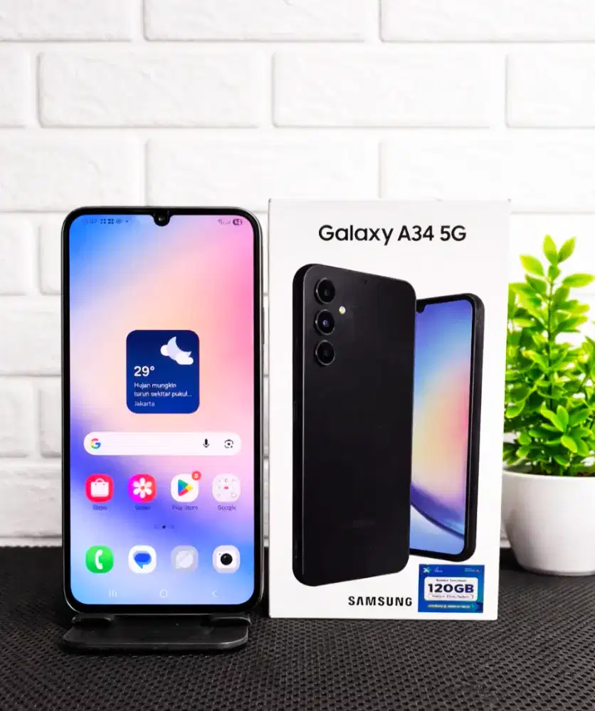 Samsung A34 5G 8/256 Mulus Fullset