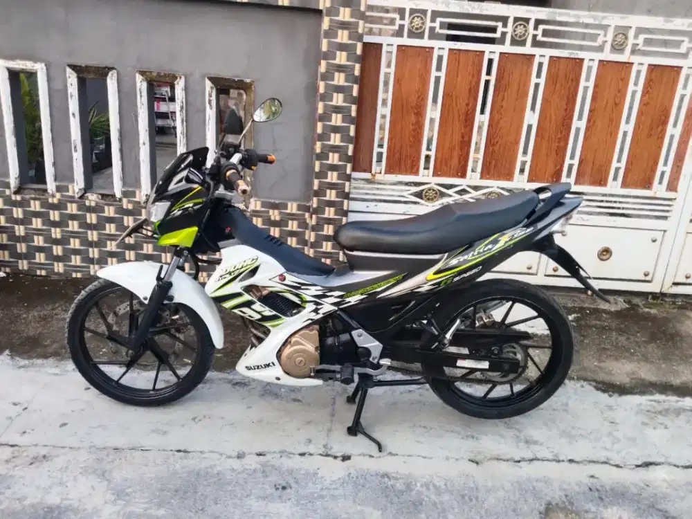 Suzuki Satria F 150cc thn 2013 mesin halus siap pakai