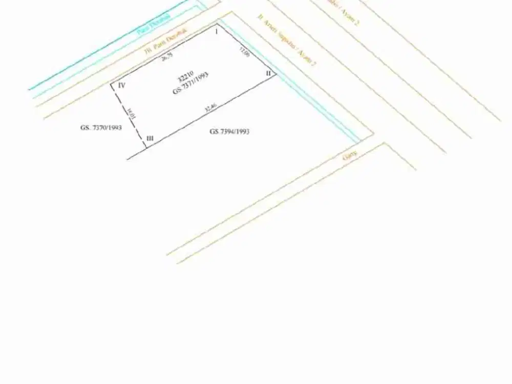 Tanah tepi jalan Arteri Supadio/ Ayani 2