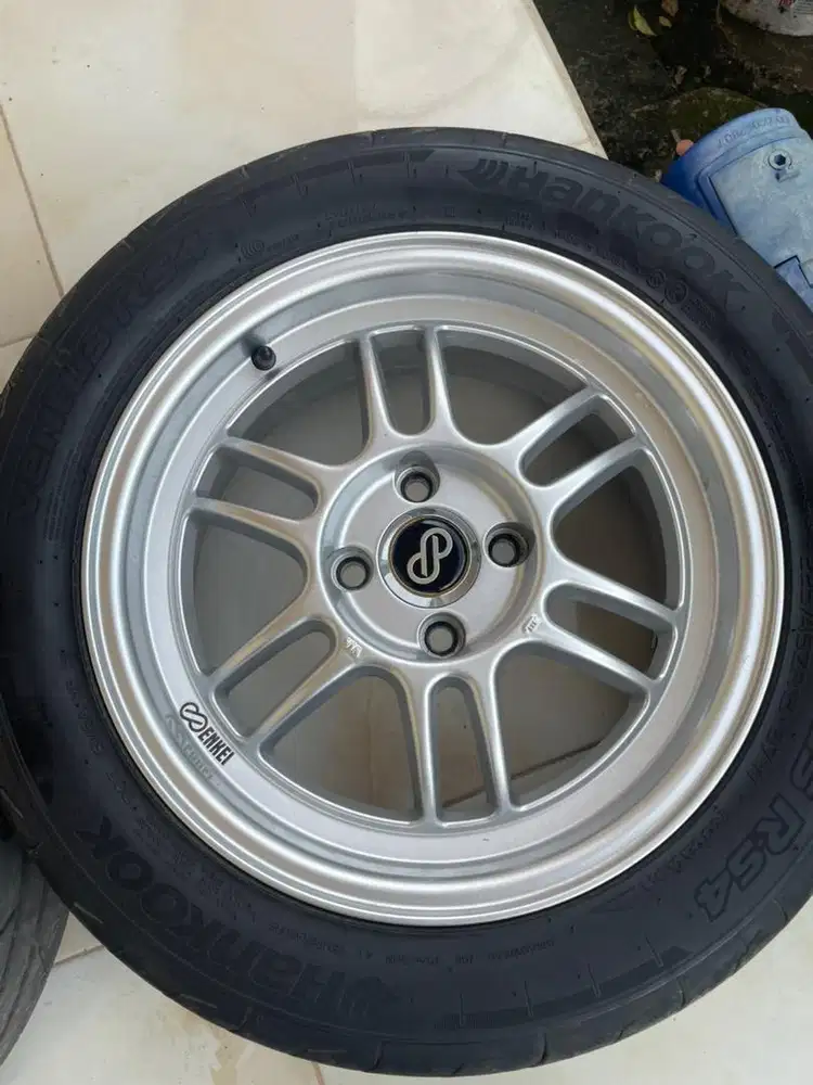 velg enkei ring 15 ban racing hankook