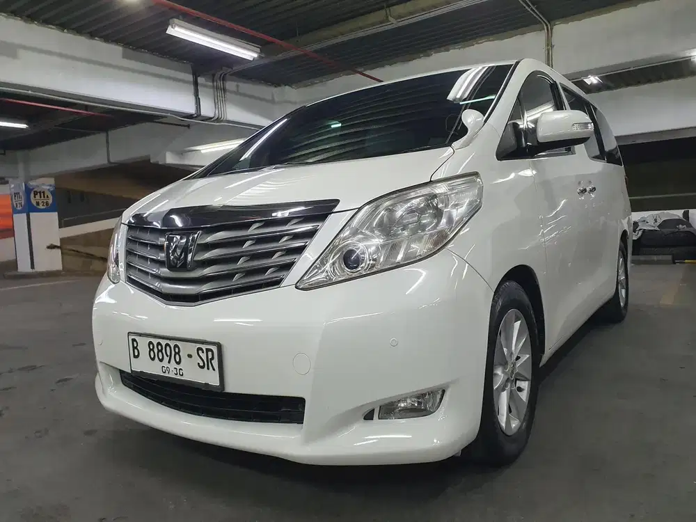 Alphard 2.4 G Km87Rb 2011 FullOriginal SepertiBaru Gresssss Istimewa