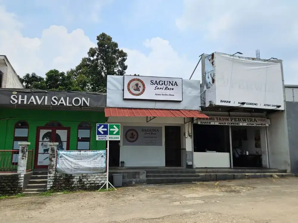 RUKO DI KAWASAN STRATEGIS CIRENDEU