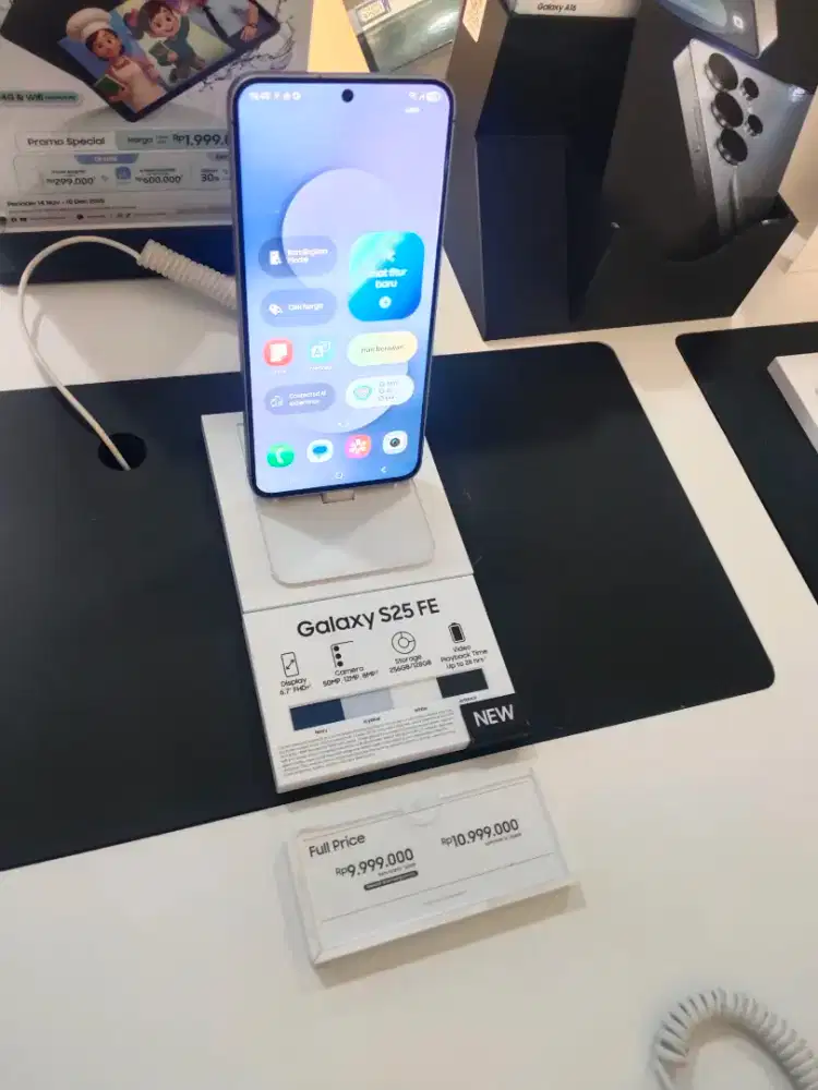 Samsung Galaxy S25fe 8/256Gb bisa dicicil bunga mulai 0% dan free 2x