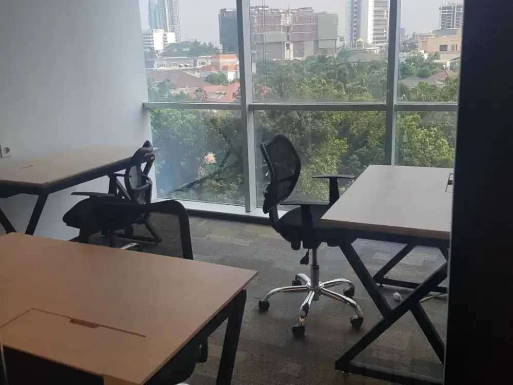 SEWA  KANTOR DI JAKARTA SELATAN  MEGA KUNINGAN  239M2  FURNISHED  210K NEGO