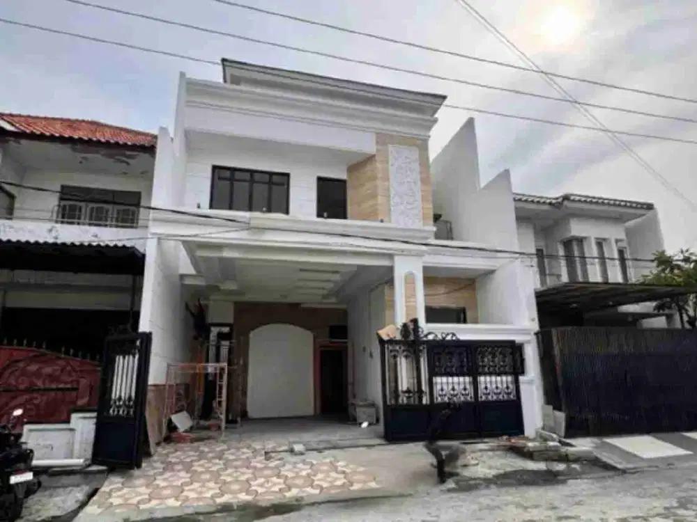 Dijual Rumah Baru Babatan Pantai Dekat Galaxy Mall Luas 153 m2 Minimalis Semi Klasik