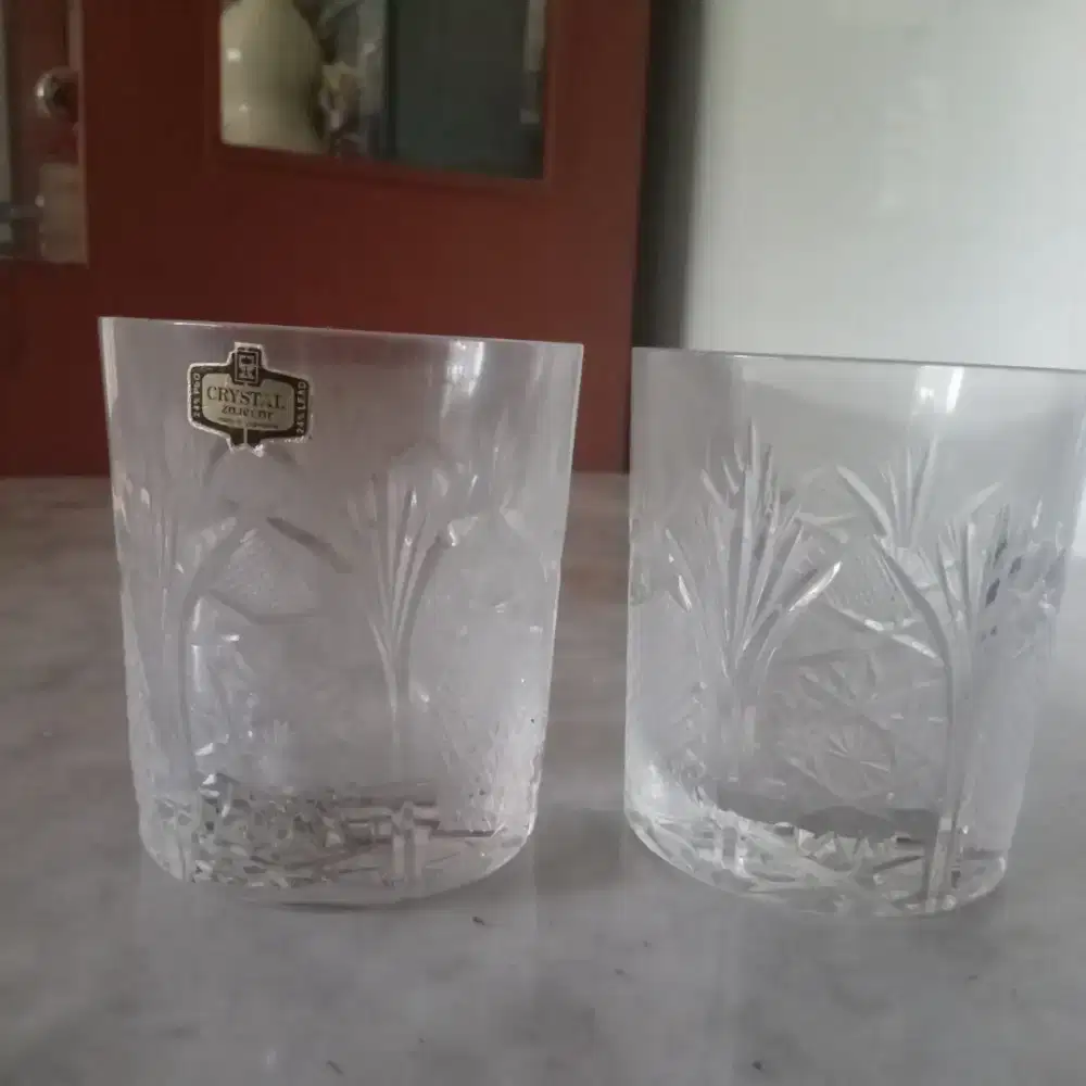 Gelas Crystal Zajecar made in yougoslavia