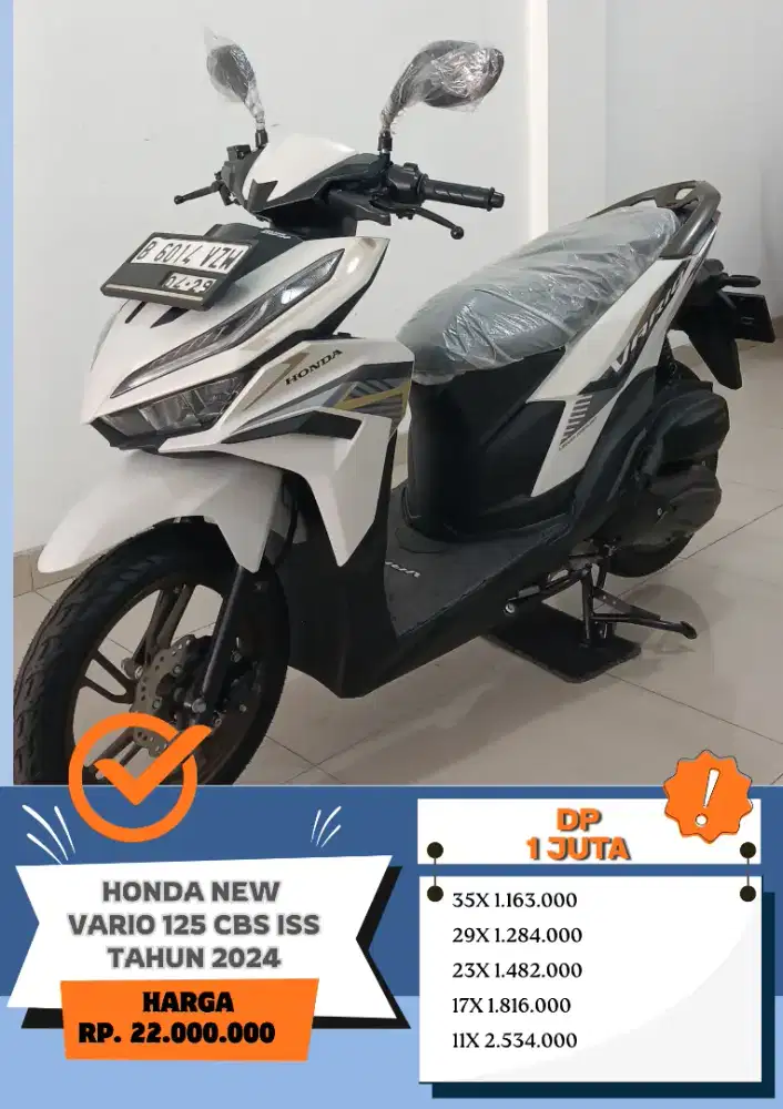 HONDA VARIO 125 CBS ISS TAHUN 2024