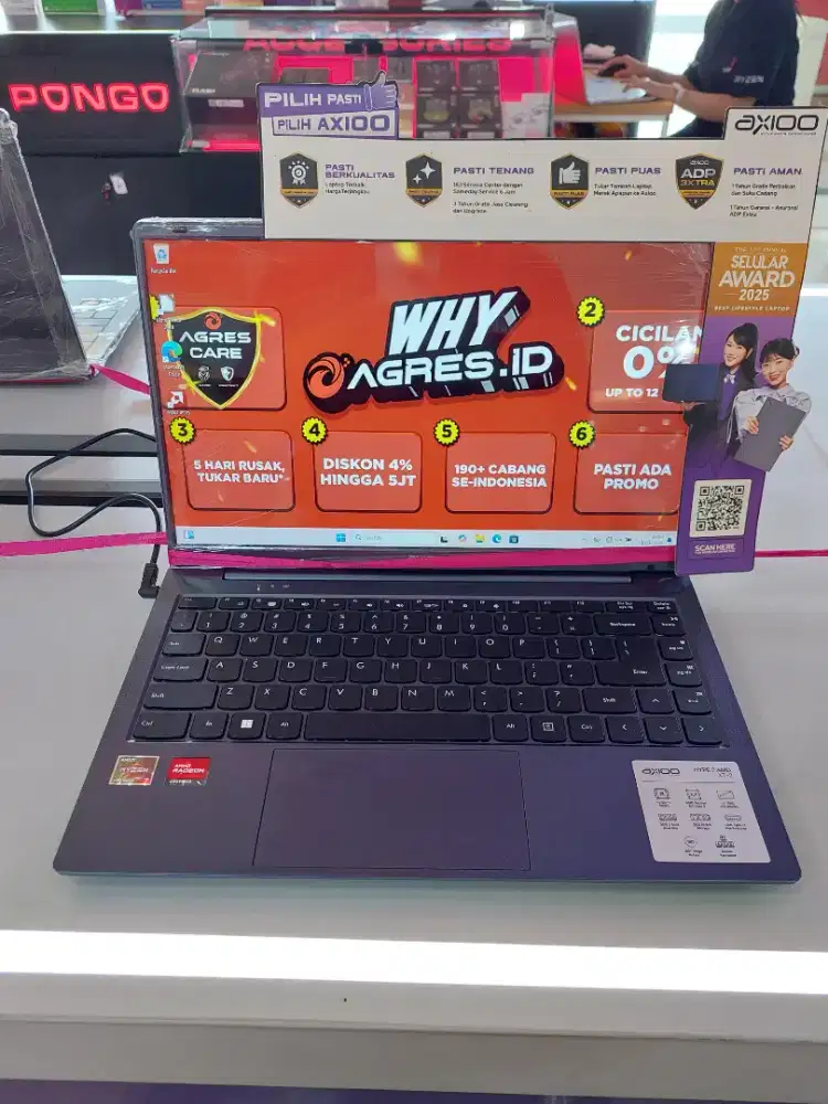 Laptop Axioo Hype 7 AMD X7-2