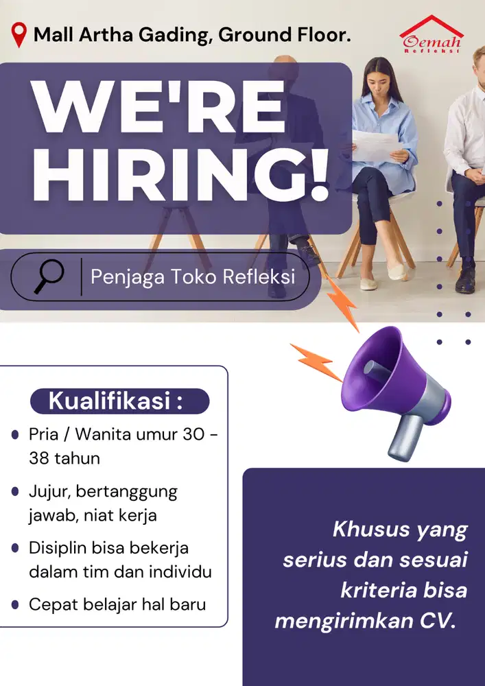 Penjaga Toko Oemah Refleksi MAG Jakarta Utara