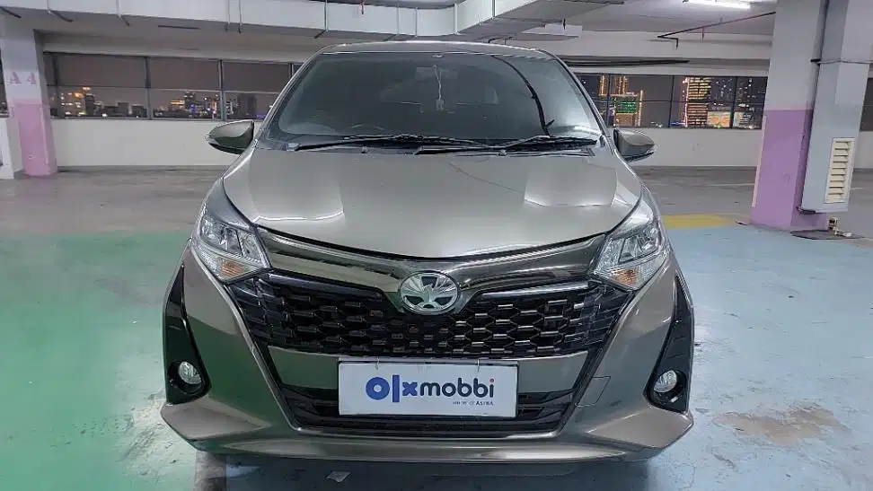 TDP 7,JT, Toyota Calya 1.2 G Bensin-AT Coklat 2022