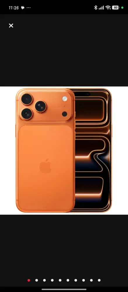 Apple iphone 17 pro max 256