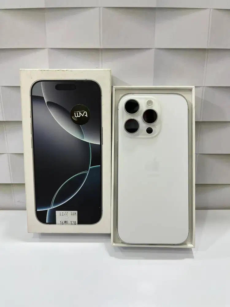 Iphone 16 Pro 128GB iBox (White Titanium)