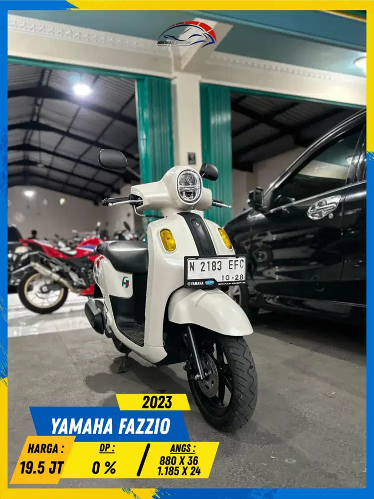 YAMAHA FAZZIO 2023 MURAH CIAMIK MASZEHH HIKMAH MOTOR KEPUH MALANG