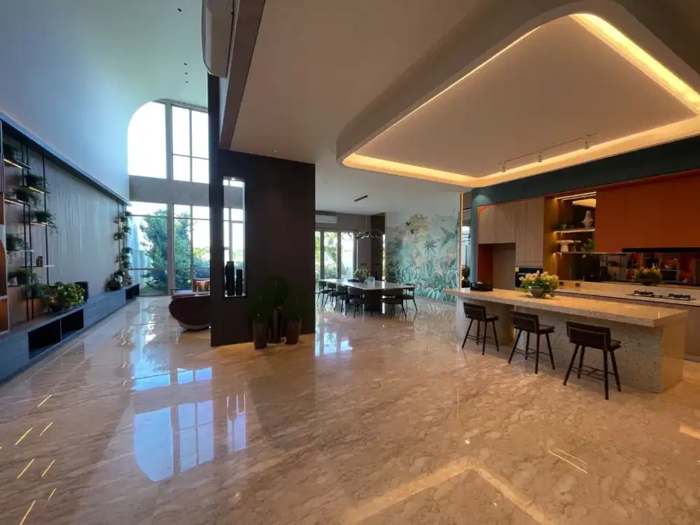 Rumah Pik Golf Island Uk 10X35,Full Furnish Mewah,Design Interior,View Golf dan Laut,Lift