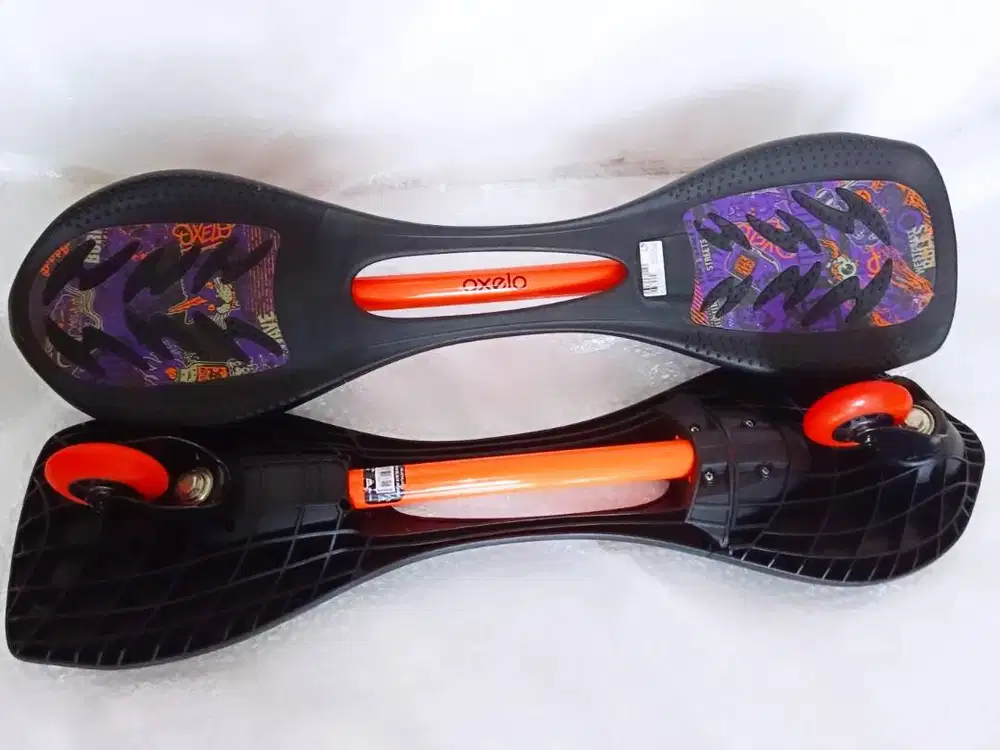 OXELO Waveboard 120 Black Purple