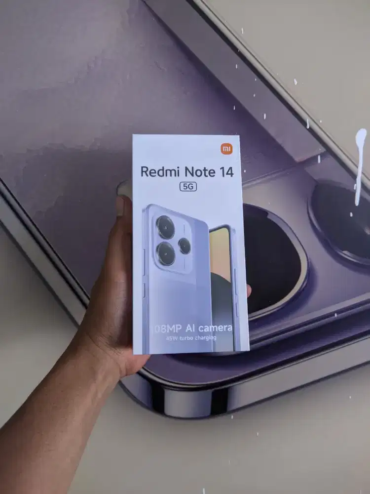 Fast respon WA Xiaomi Redmi Note 14 5G 12/512 Garansi resmi 15bln