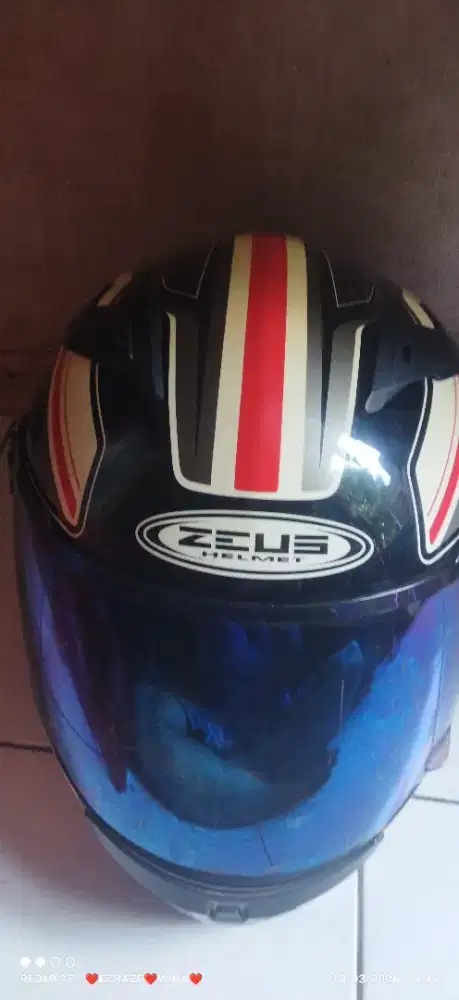 Helm Zeus double visor