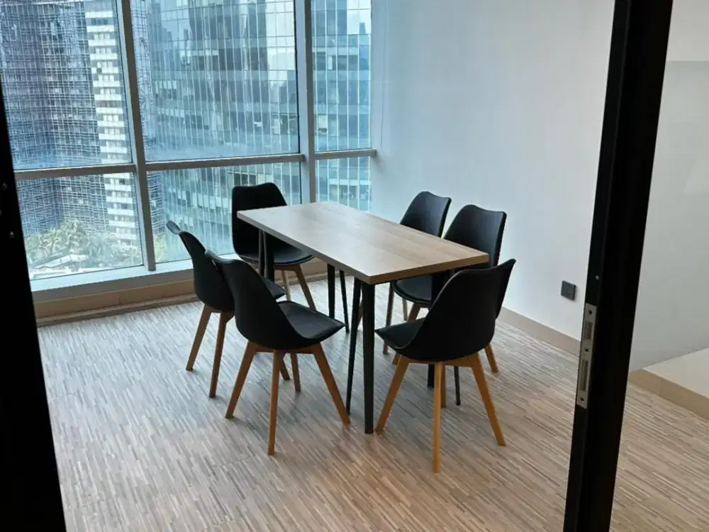 SEWA  KANTOR  DI JAKARTA SELATAN KUNINGAN  113M2  FURNISHED  238K NEGO