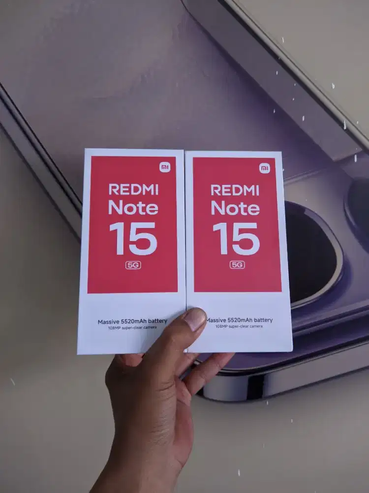 Fast Respon WA Xiaomi Redmi Note 15 5G 8/256 Garansi resmi 15bln