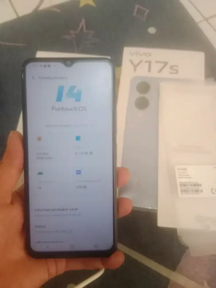 VIVO Y17S RAM 6/128GB MULUS