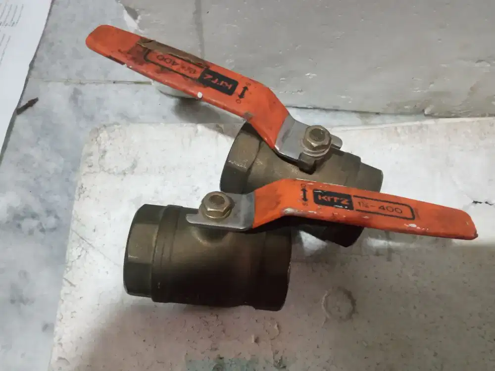 Take all stop kran kitz 1 1/4 inch engkol