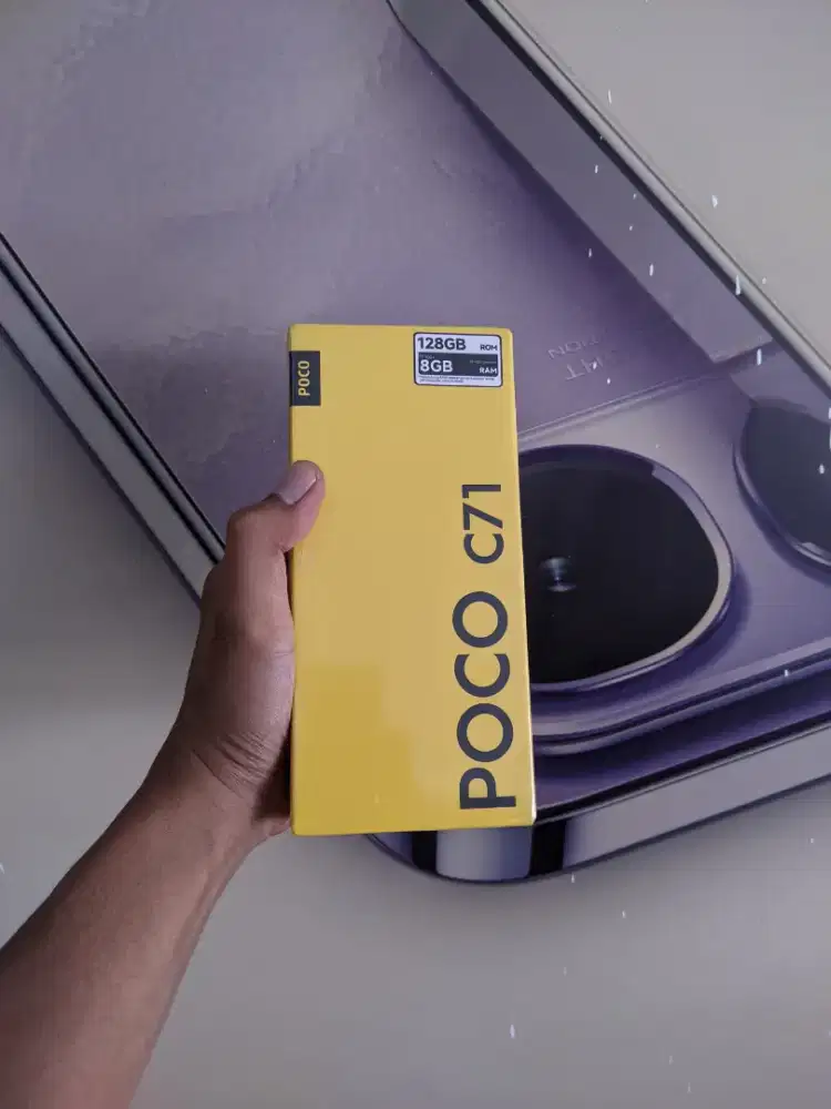 Fast respon WA Poco C71 4+4/128 Garansi resmi 15bl
