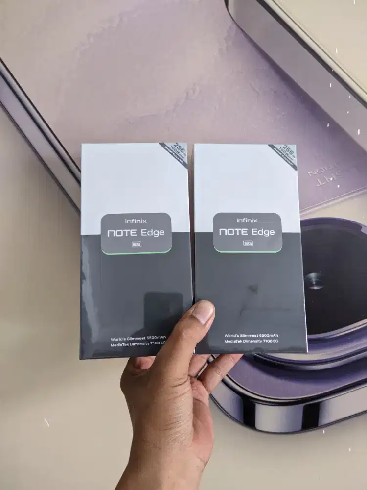 Fast Respon WA Infinix Note Edge 5G 8+8/256 Garansi resmi 1thn
