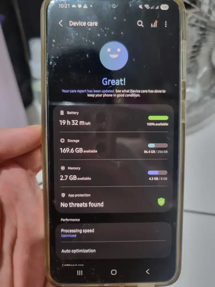 Samsung S21 Plus ex Sein