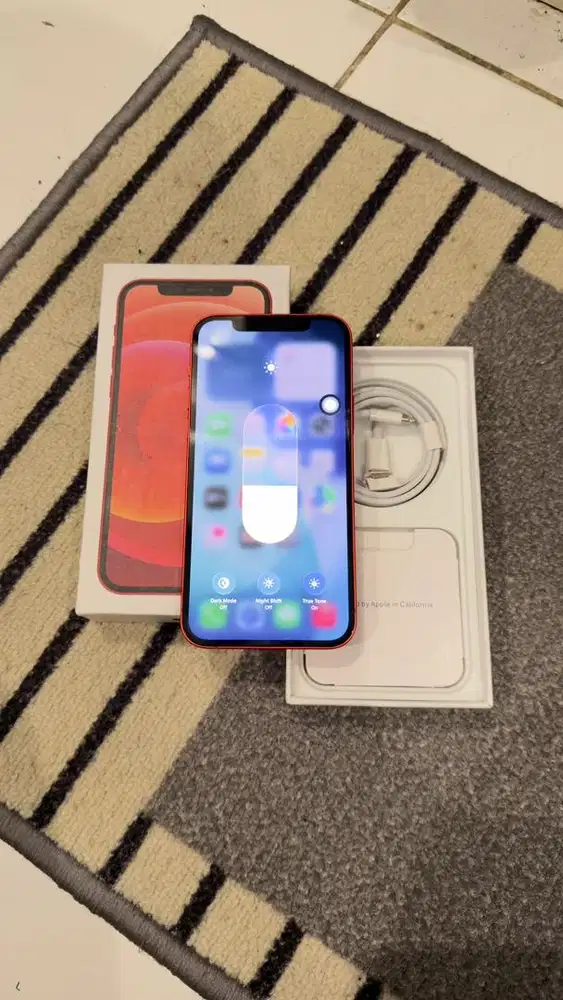 Iphone 12 Red 128GB Terdaftar Lengkap