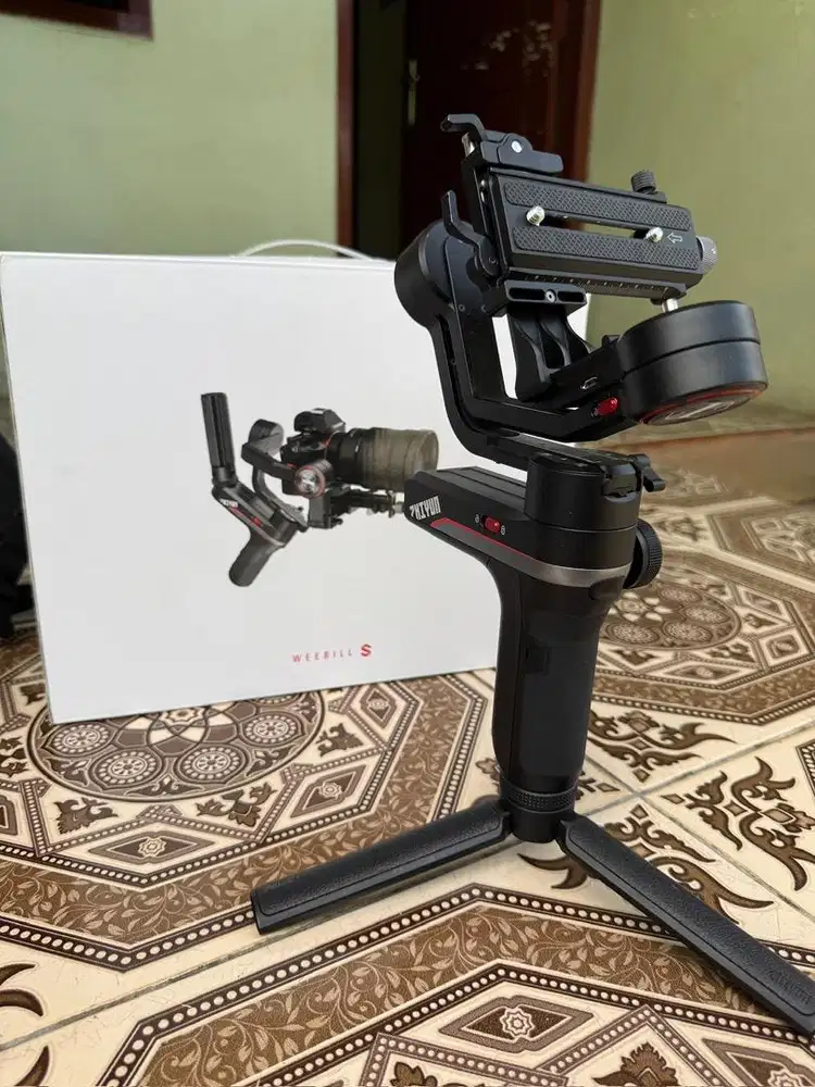 Gymball kamera stabilizer weebill s dan transmount servo zoom