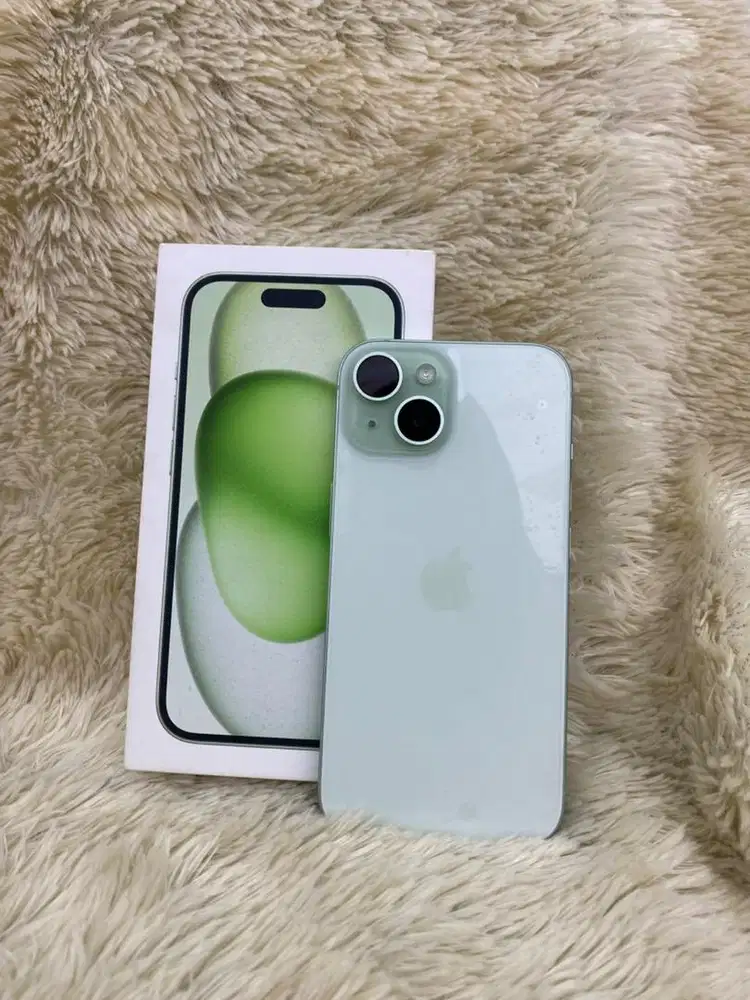 iphone 15 ram 128 Gb green fullset ex ibox #3Gcom