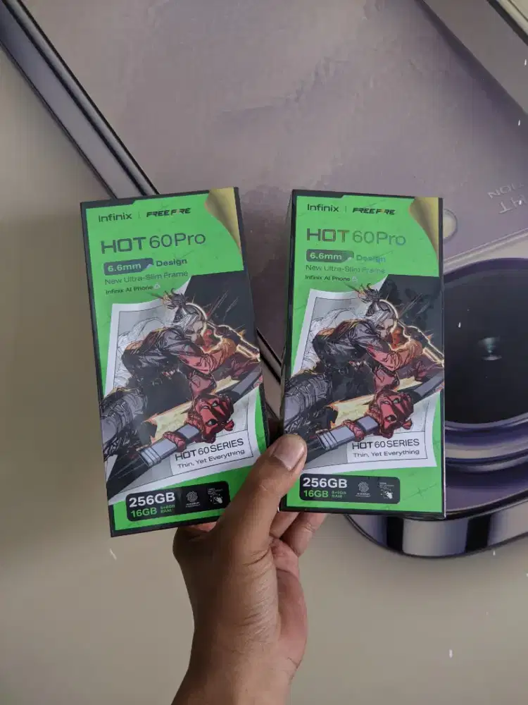 Fast respon WA Infinix Hot 60 Pro 8+8/256 Garansi resmi 1thn