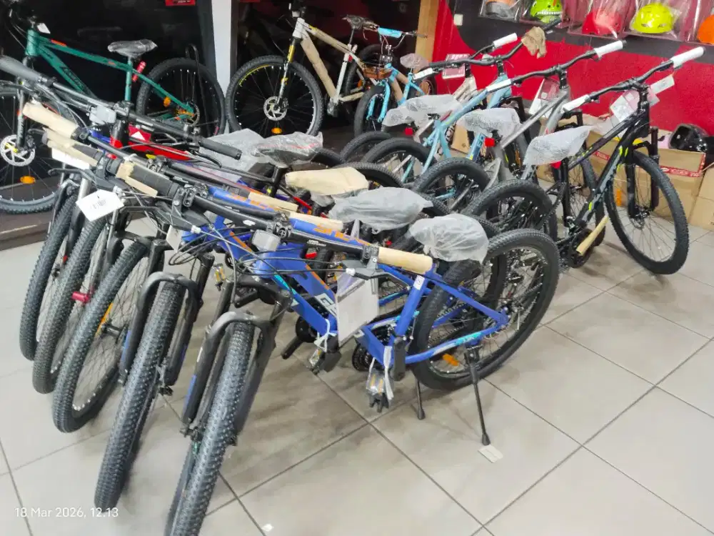 Sepeda bergaransi resmi, Cicilan tanpa DP, Syarat Cukup KTP