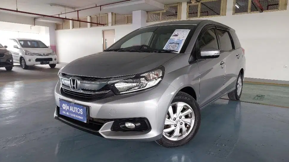 DP MURAH Honda Mobilio 1.5 E Bensin-AT 2017 Abu CJUWB